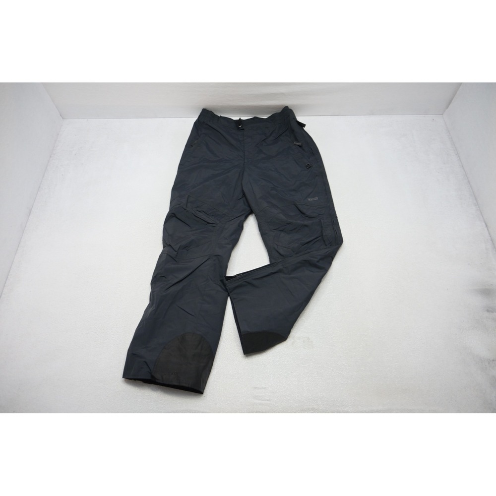 Marker Ski Pants Mens XL Black Technical Snowboard Winter Resistant Excellent